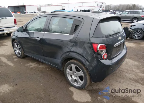 2015 Chevrolet Sonic Ltz Auto z USA, uszkodzony, nr VIN 1G1JE6SB8F4200805